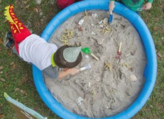Birthday Inspiration: Dinosaurier Kindergeburtstag für kleine Forscher mit süßer Deko und tollen DI…
