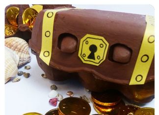 Birthday Inspiration: Eine Schatztruhe für die Piraten, um die Mitgebsel an die kleinen Gäste prakti…