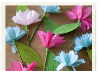 Birthday Inspiration: Einladung zum Kindergeburtstag Blume