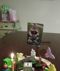 Birthday Inspiration: Gorgeous Wooden Birthday Ring for 1st Birthday.