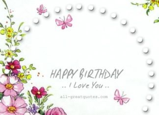 Birthday Inspiration: Happy Birthday (for mum)