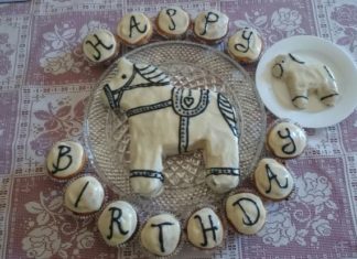 Birthday Inspiration: Happy birthday horse cake from ikea ♥