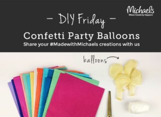 Birthday Inspiration: Konfetti Ballons selber machen