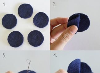 Birthday Inspiration: Little Old Souls: Felt Flower Crowns DIY