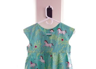 Birthday Inspiration: Made by Rae pattern in Wee Wander fabric