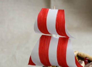 Birthday Inspiration: Piratenschiff-Kuchen für Kindergeburtstage (Cake decorated as pirate ship)