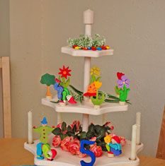 Birthday Inspiration: Seasonal Festivity Stand Natural