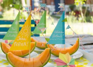 Birthday Inspiration: Süße Obstschiffchen gleiten über unseren Esstisch – klingt nach dem Schlara…