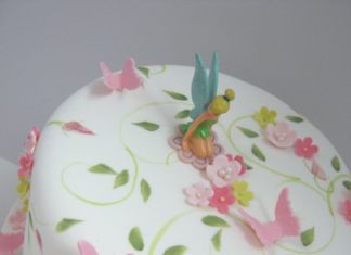Birthday Inspiration: Tinkerbell Cake!!! – This is more along what I was thinking…. except no painti…