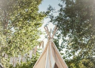 Birthday Inspiration: Tolle Idee für ein romantisches Picknick im Garten. Auch eine klasse Idee für …
