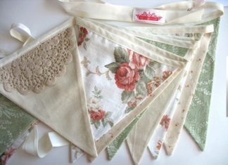 Birthday Inspiration: Vintage Style Flag Bunting