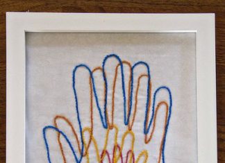 Birthday Inspiration: feeling stitchy: Sweet family portrait