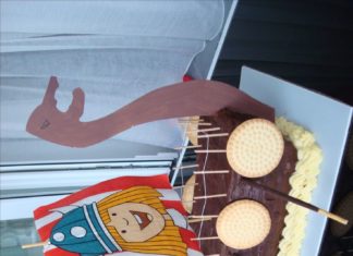 Birthday Inspiration: wickie's ship cake