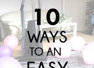 Birthday Party : 10 Ways to an EASY after-party clean-up. Click to read or pin and save for later…