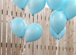 Birthday Party : A Boy’s Hot Air Balloon First Birthday Party