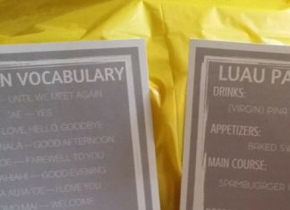 Birthday Party : A kid friendly luau party makes for a great theme for your next family movie nig…