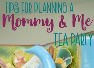 Birthday Party : A mommy and me tea party is a great idea for Mother’s Day or any day of the year…