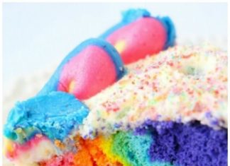 Birthday Party : Absolutely stunning!! Rainbow Shopkins cake that's easier than it looks to m…