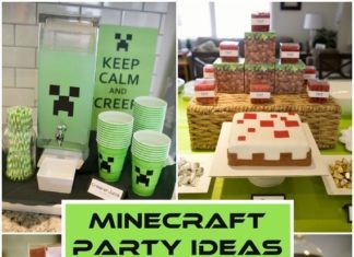 Birthday Party : Awesome and Unique Minecraft Party Ideas- DIY Inspired