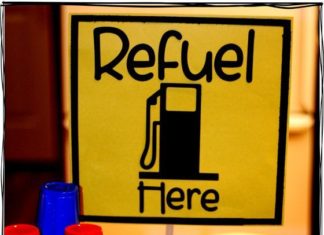 Birthday Party : Construction birthday party Refuel center… cute!”Let's follow each other s…