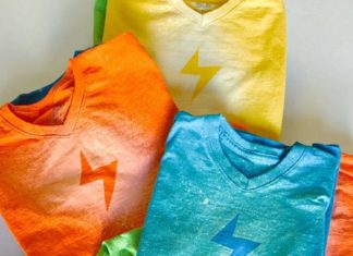 Birthday Party : Create these custom t-shirts for any party! You can create this silhouette effec…