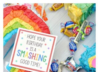 Birthday Party : Creative Birthday Gift Idea with Mini Piñatas