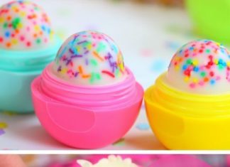 Birthday Party : Cupcake Lip Balm | DIY Easter Party Favor Ideas for Teens | Handmade Spring Gift…