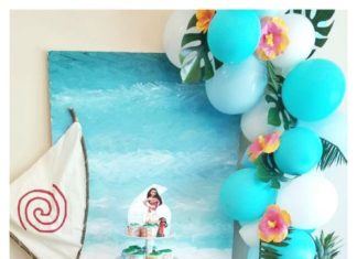 Birthday Party : Don’t miss this gorgeous Tropical Moana birthday party. The dessert table is so …