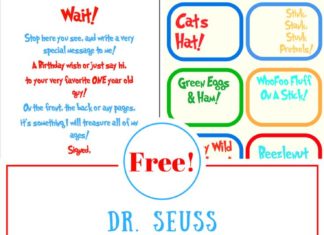 Birthday Party : Dr. Seuss Birthday party ideas, free Dr Seuss printables, Birthday poem, food si…