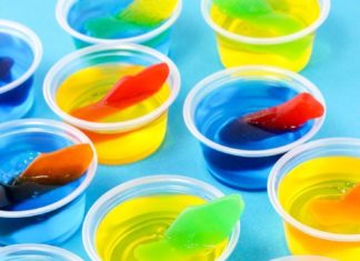 Birthday Party : Dr. Seuss Recipe inspired by One Fish Red Fish Two Fish Blue Fish – one of my fa…