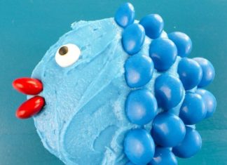 Birthday Party : Easy Fish Cupcakes