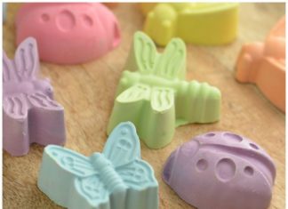 Birthday Party : How to Make Easy Homemade Sidewalk Chalk Bugs: Make your own sidewalk chalk with…
