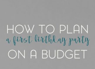 Birthday Party : I can never figure out why parents pay so much for a first birthday party. Here&…