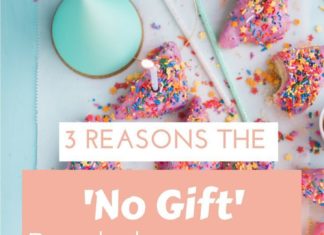 Birthday Party : I talked to 50 moms to see what they thought of the no gift birthday party trend…
