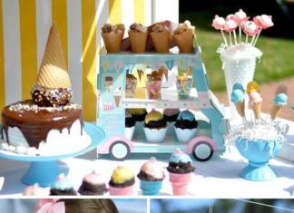 Birthday Party : Ice cream Party Ideas