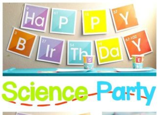 Birthday Party : If your kids love science, then they will love hosting their very own science pa…