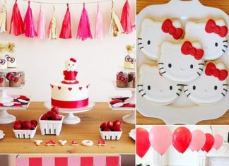 Birthday Party Inspiration : Modern Hello Kitty Birthday Party