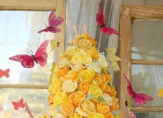 Birthday Party Inspiration : A Butterfly Garden Cake