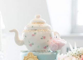 Birthday Party Inspiration : Alice in Wonderland cake