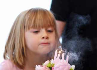 Birthday Party Inspiration : Alice in Wonderland has inspired many parties, but this sweet tea party created …