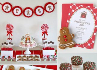 Birthday Party Inspiration : An Adorable Gingerbread Decorating Party