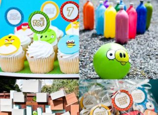 Birthday Party Inspiration : An Angry Birds Birthday Party