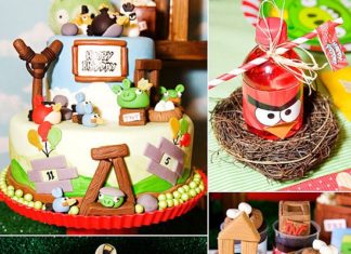 Birthday Party Inspiration : From an amazing Angry Birds cake, cupcakes, cake pops, and more sweet bird-theme…