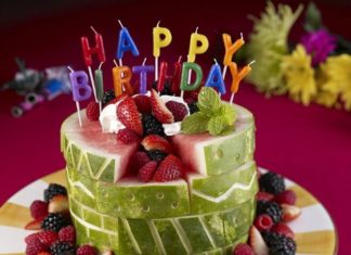 Birthday Party Inspiration : Cebrate a Summer birthday with a refreshingly unexpected treat — a watermelon …