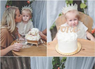 Birthday Party Inspiration : Celebrate your well-loved girl's one year in style by turning suburban-bung…