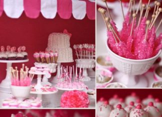 Birthday Party Inspiration : A modern twist on the classic Hello Kitty theme.