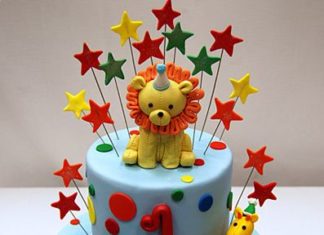 Birthday Party Inspiration : Fun Animal Birthday Cake