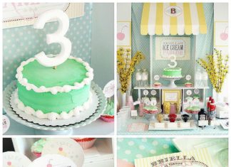 Birthday Party Inspiration : Ice-Cream Birthday Party