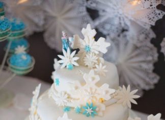 Birthday Party Inspiration : It's no surprise that your daughter would want a Disney's Frozen themed …