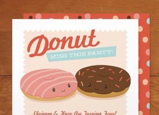 Birthday Party Inspiration : Minted.com invitation inspired by Vivienne and Knox Jolie-Pitt